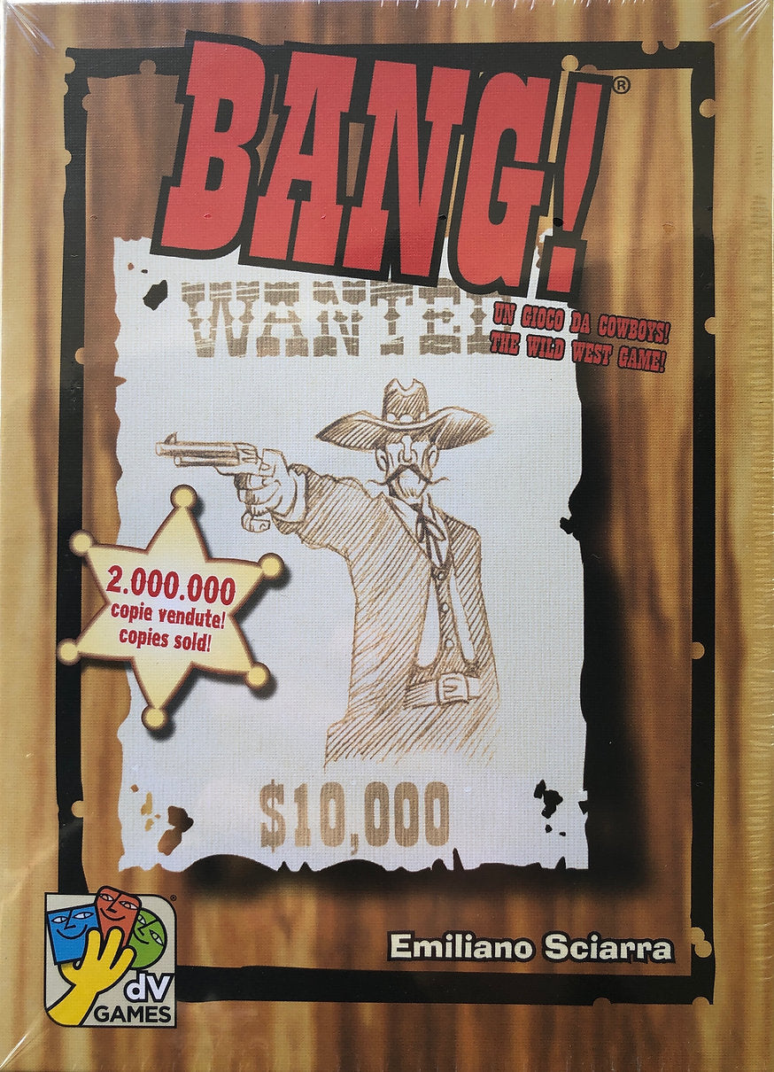 bang en jogo de tabuleiro